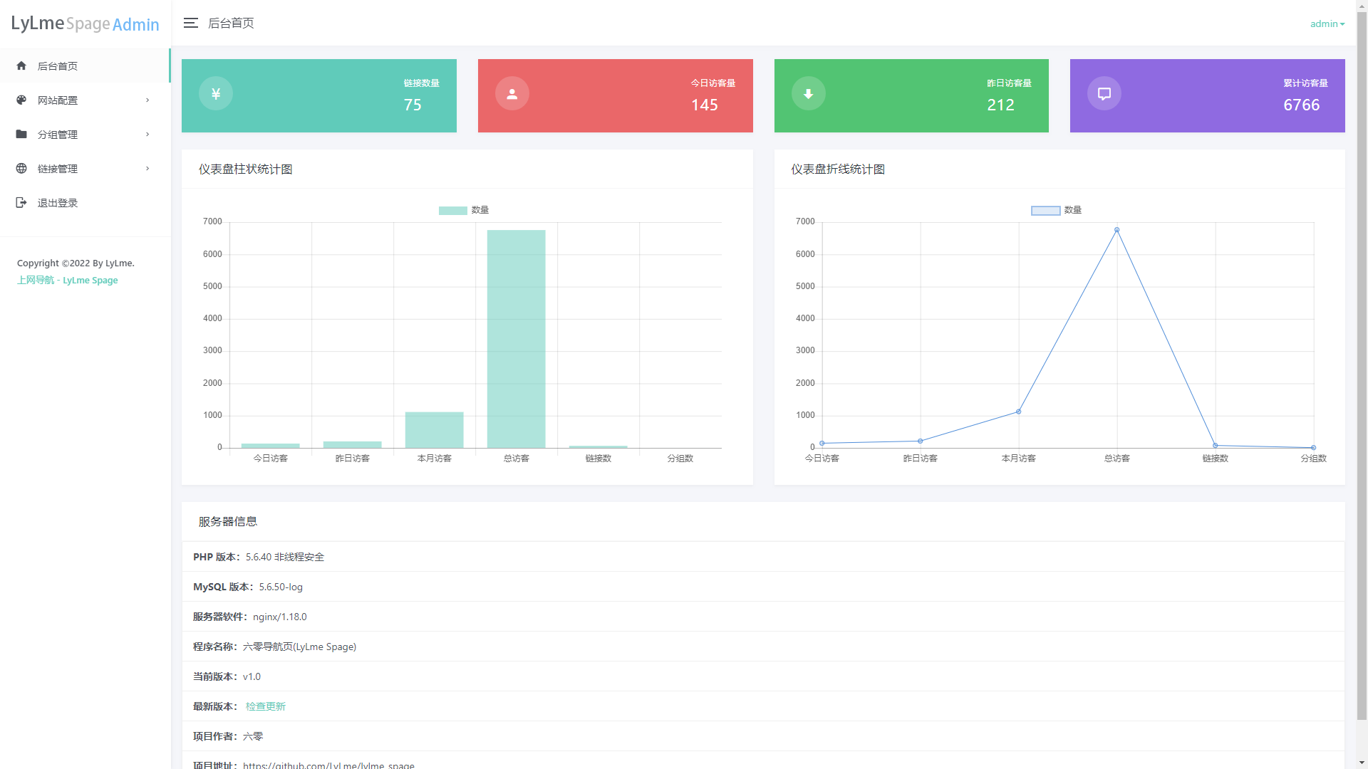 六零导航页(LyLme Spage)