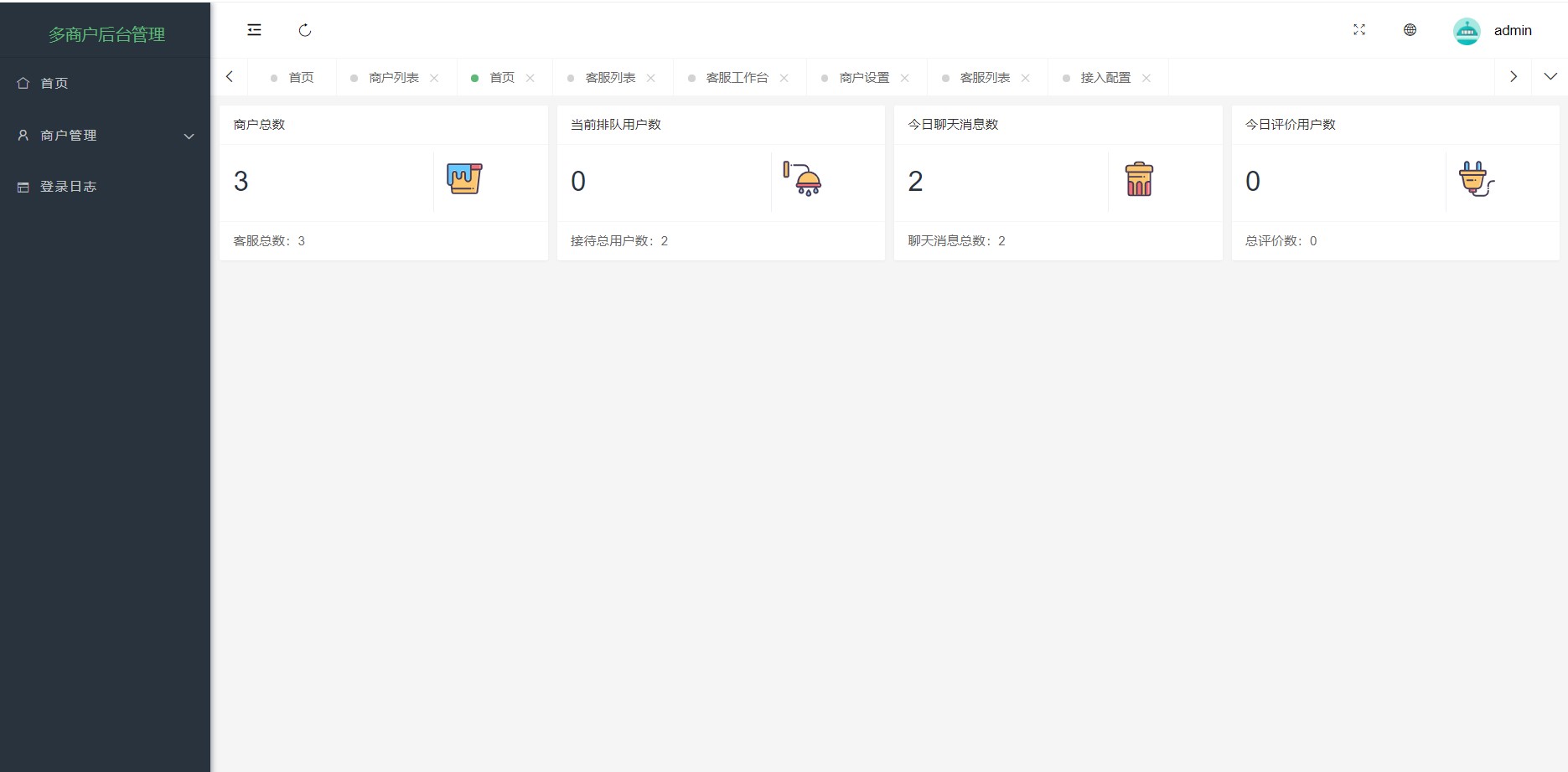【淘码亲测】【2022国际二十种语言防黑外贸版】多商户无限坐席在线客服系统源码带机器人带翻译