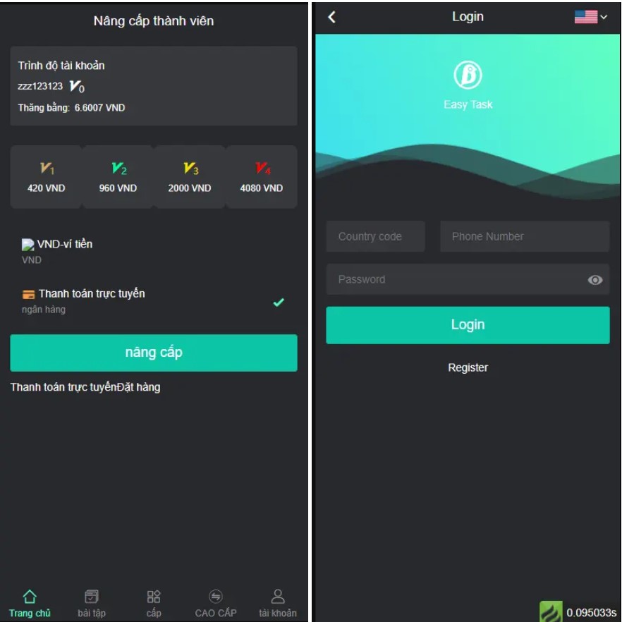 基于thinkphp的国际版双语言任务点赞源码系统越南版脸书任务点赞系统源码