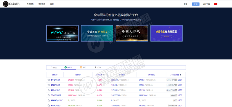 景蓝交易所完美版本源码 BTCOTC币币交易带充值区块链交易所+钱包 带详细安装文档