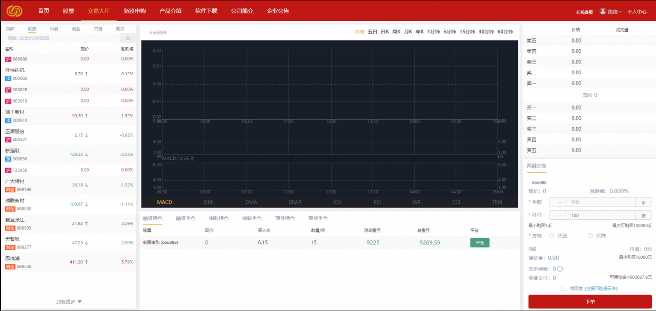 java开源版股票系统两融证券股票期货交易所带配资带视频教程