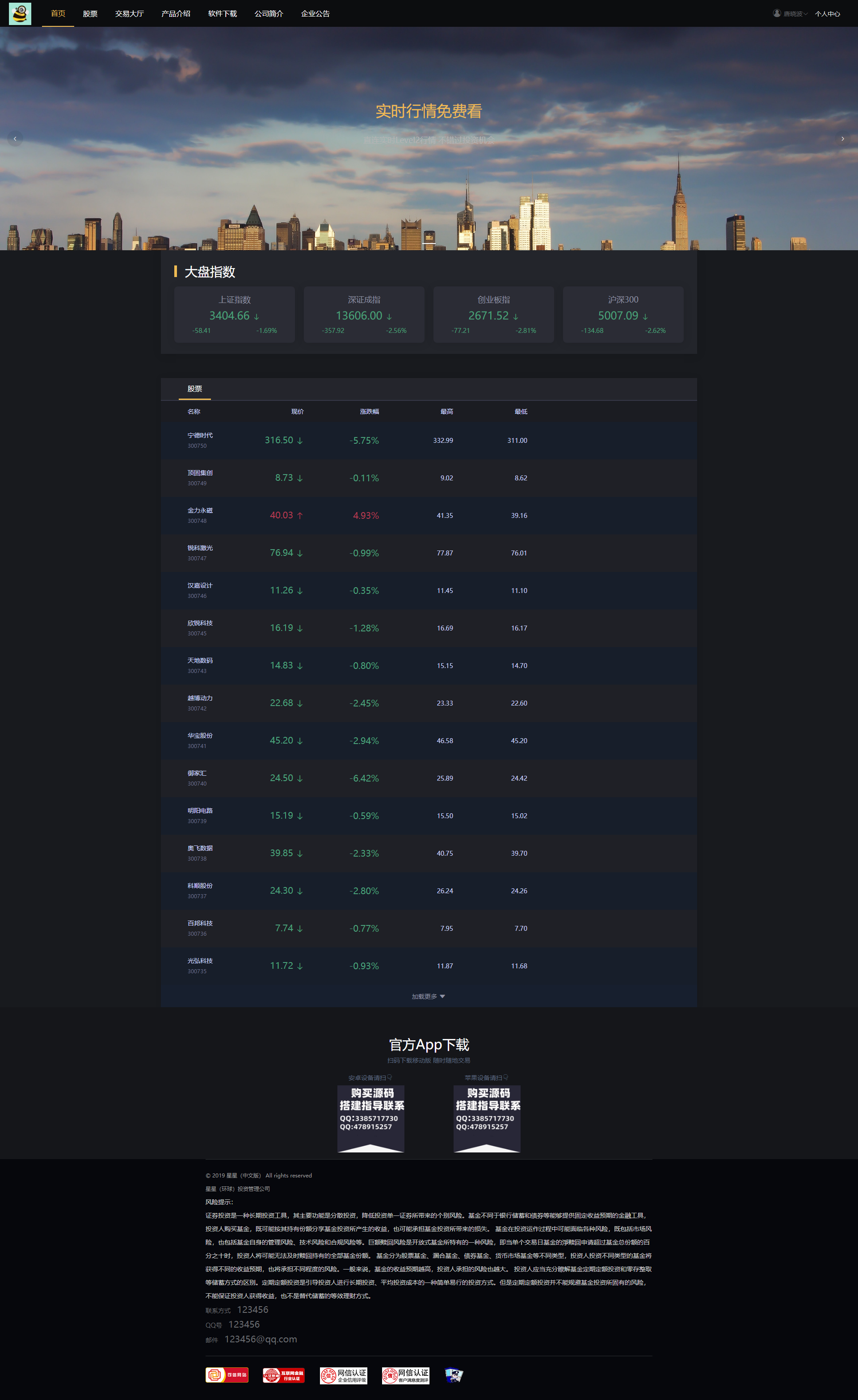 两融双融配资系统股票交易股票配资融资融券打新股双融新股港股