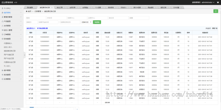 A2032股票配资系统/实时行情/策略系统运营版