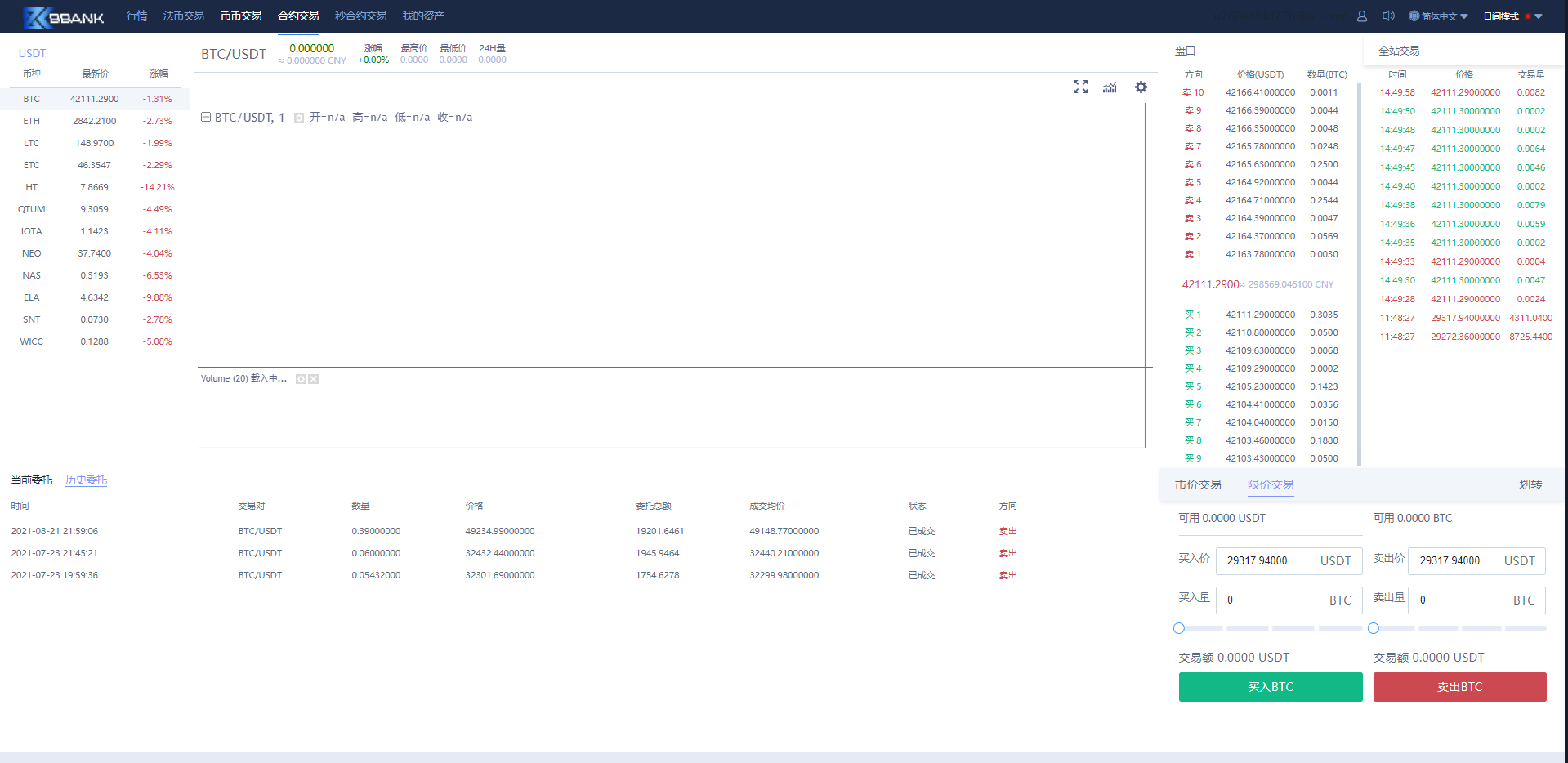 A2034修复版BBANK交易所/多语言交易所平台/区块链交易所系统/四语言
