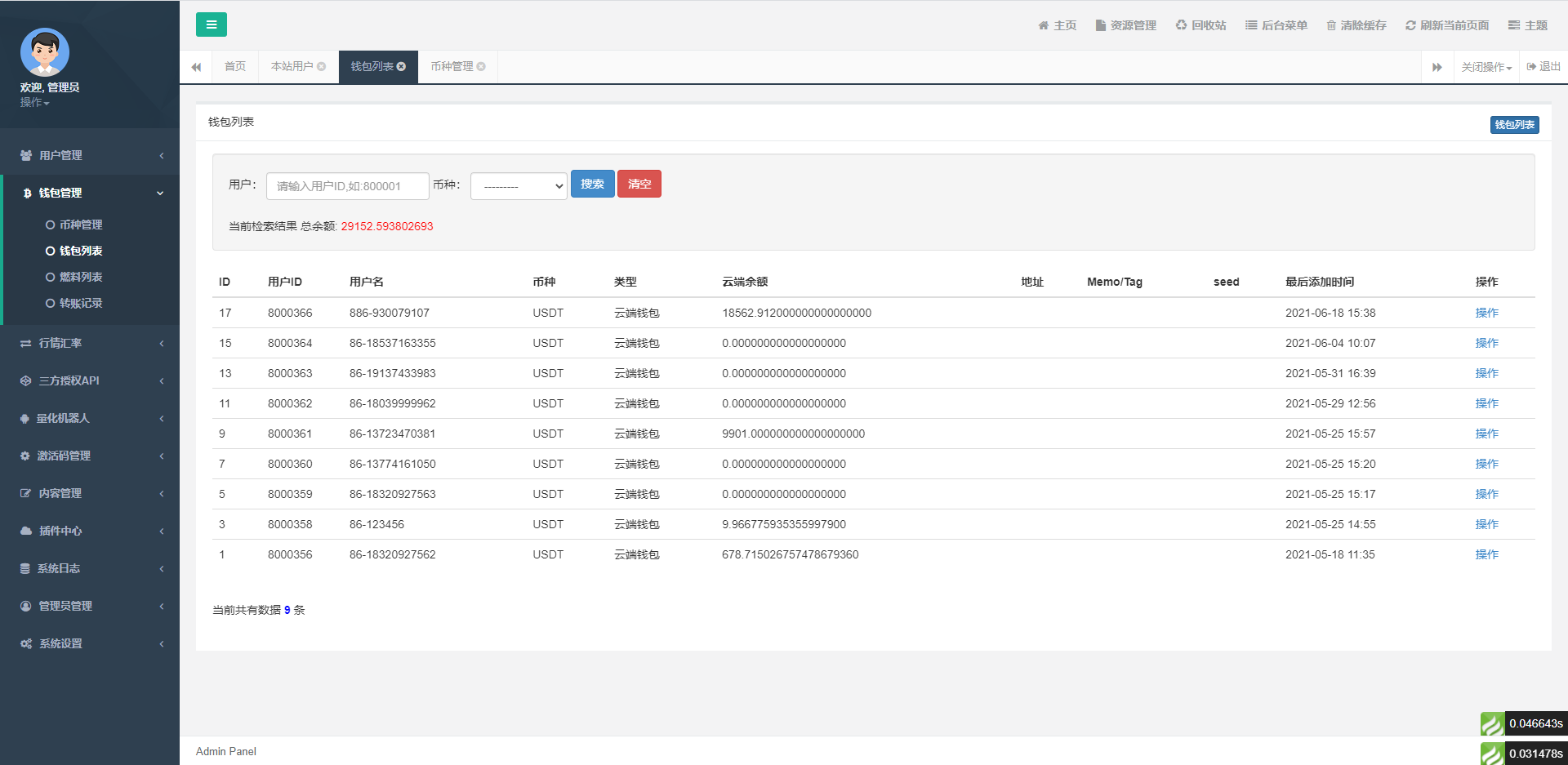 A2035最全量化智能机器人系统/vue手机端/完整安装配置文档