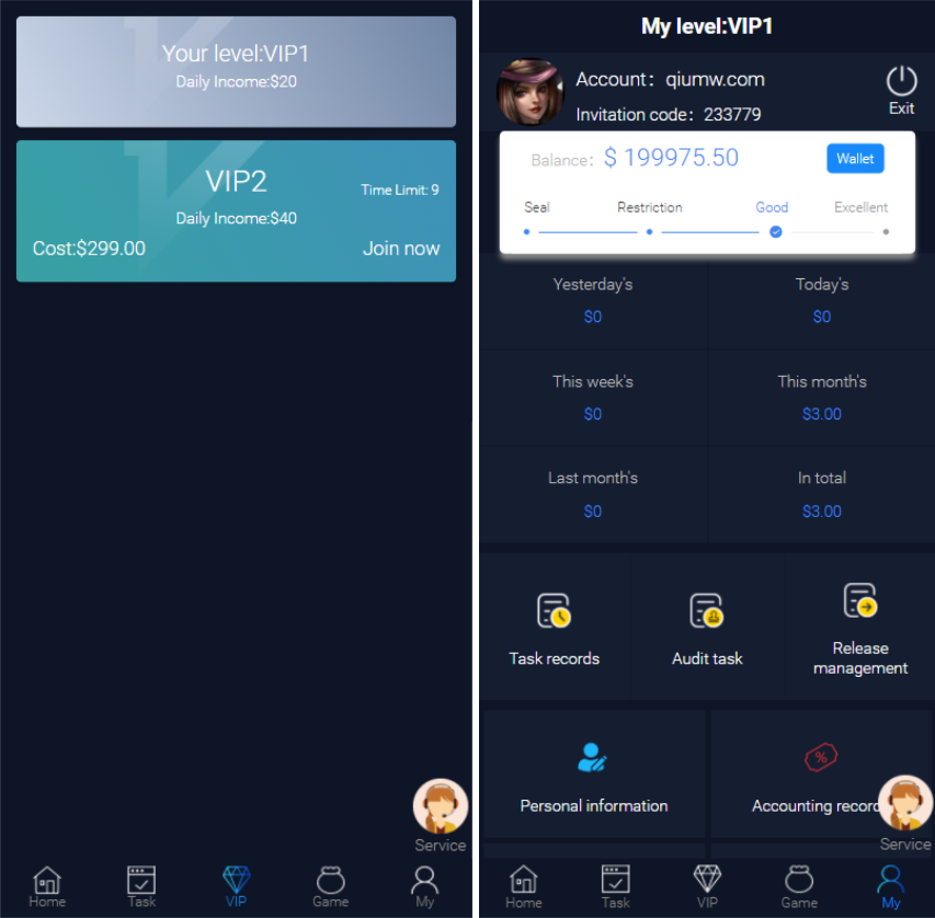 【国际任务平台】英文版带两个小游戏国际版任务平台抖音分享点赞任务平台源码