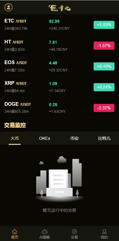 A2040全新黑色量化智能机器人/炒币机器人/支持多币混合自动补仓