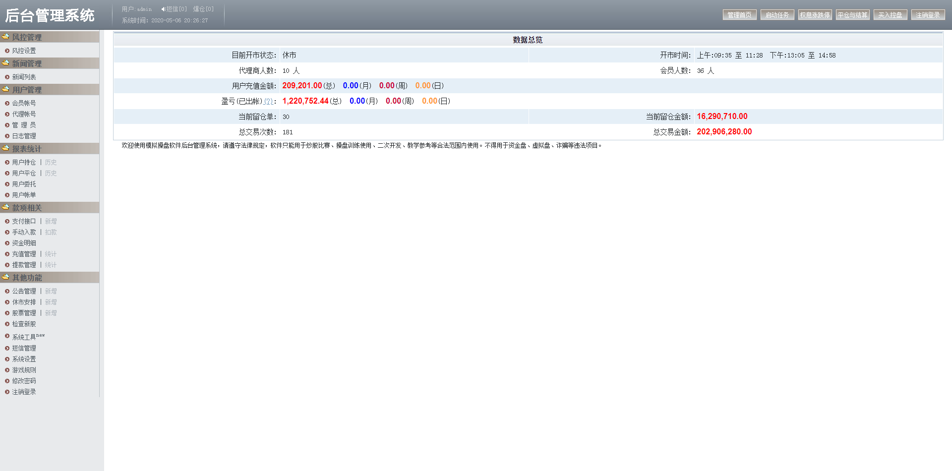 A2061双融两融融资融券系统支持二次开发配资系统 双向交易系统pc+wap T+0交易平台源码